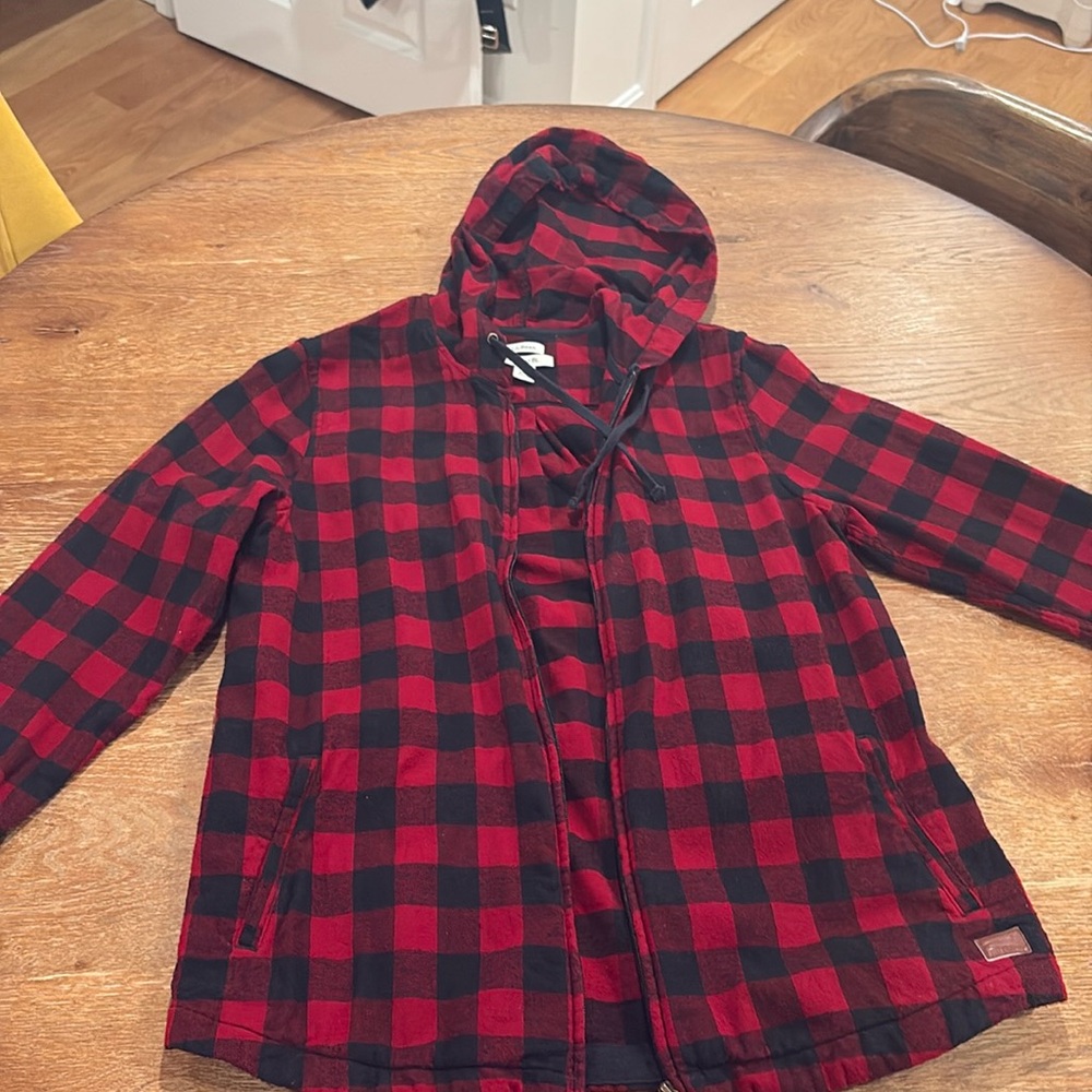 LL Bean Flannel Zip Up